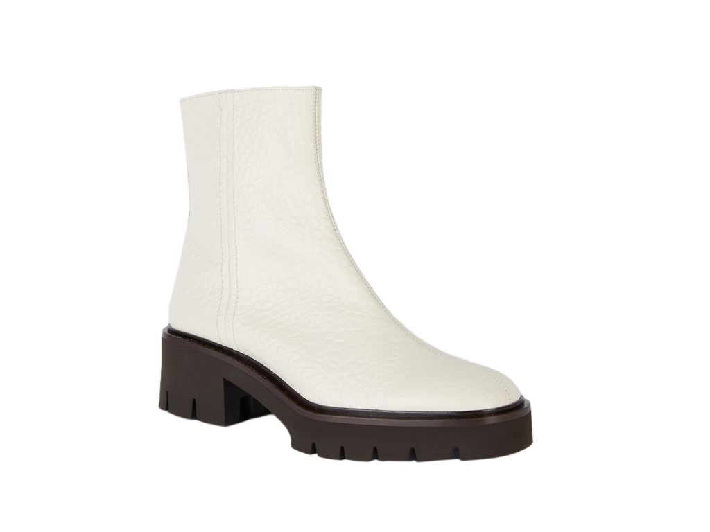 Bottines sportives en blanc