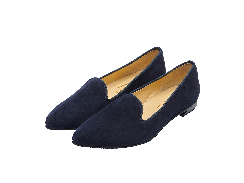 Slipper in blau