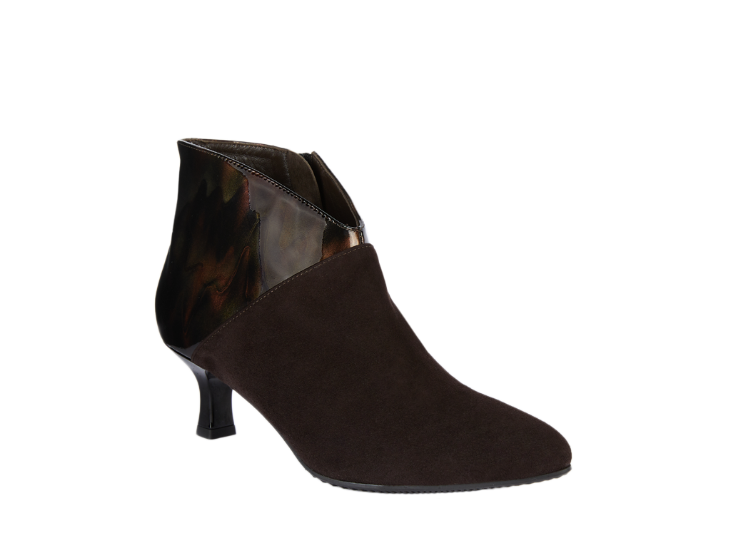 Elegante braune Stiefelette