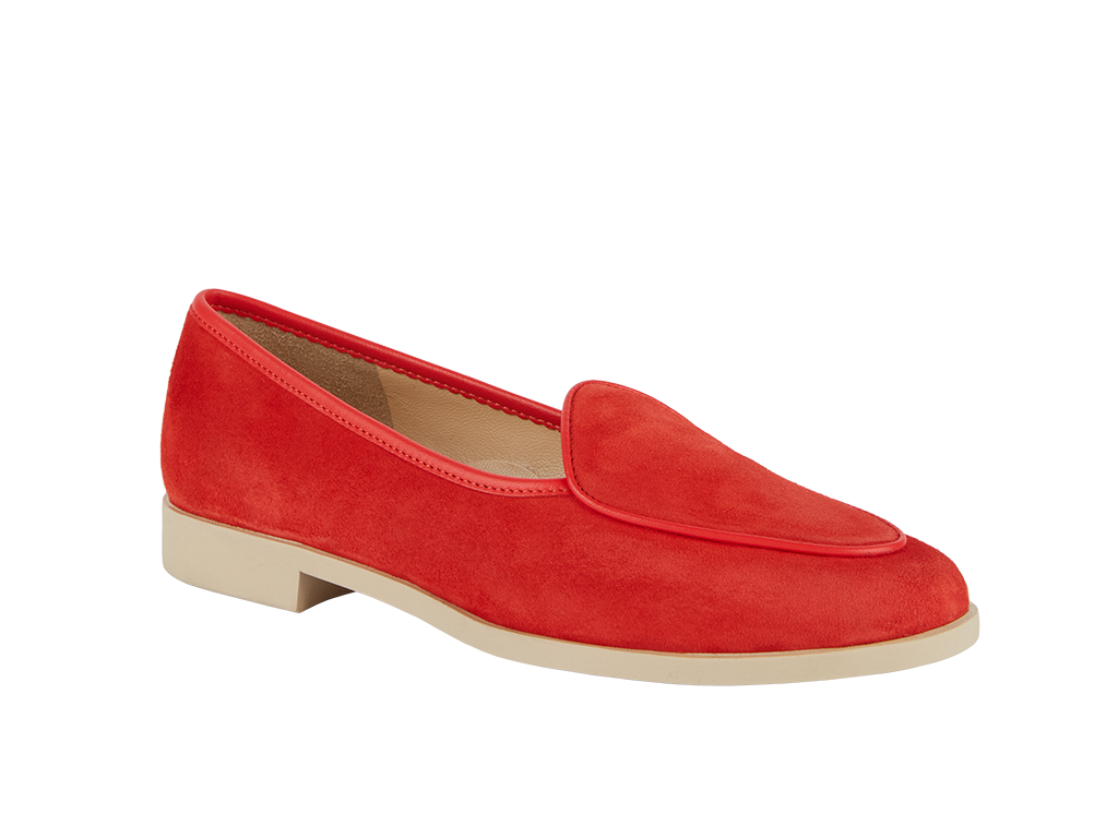 Slip on sportiva in rosso